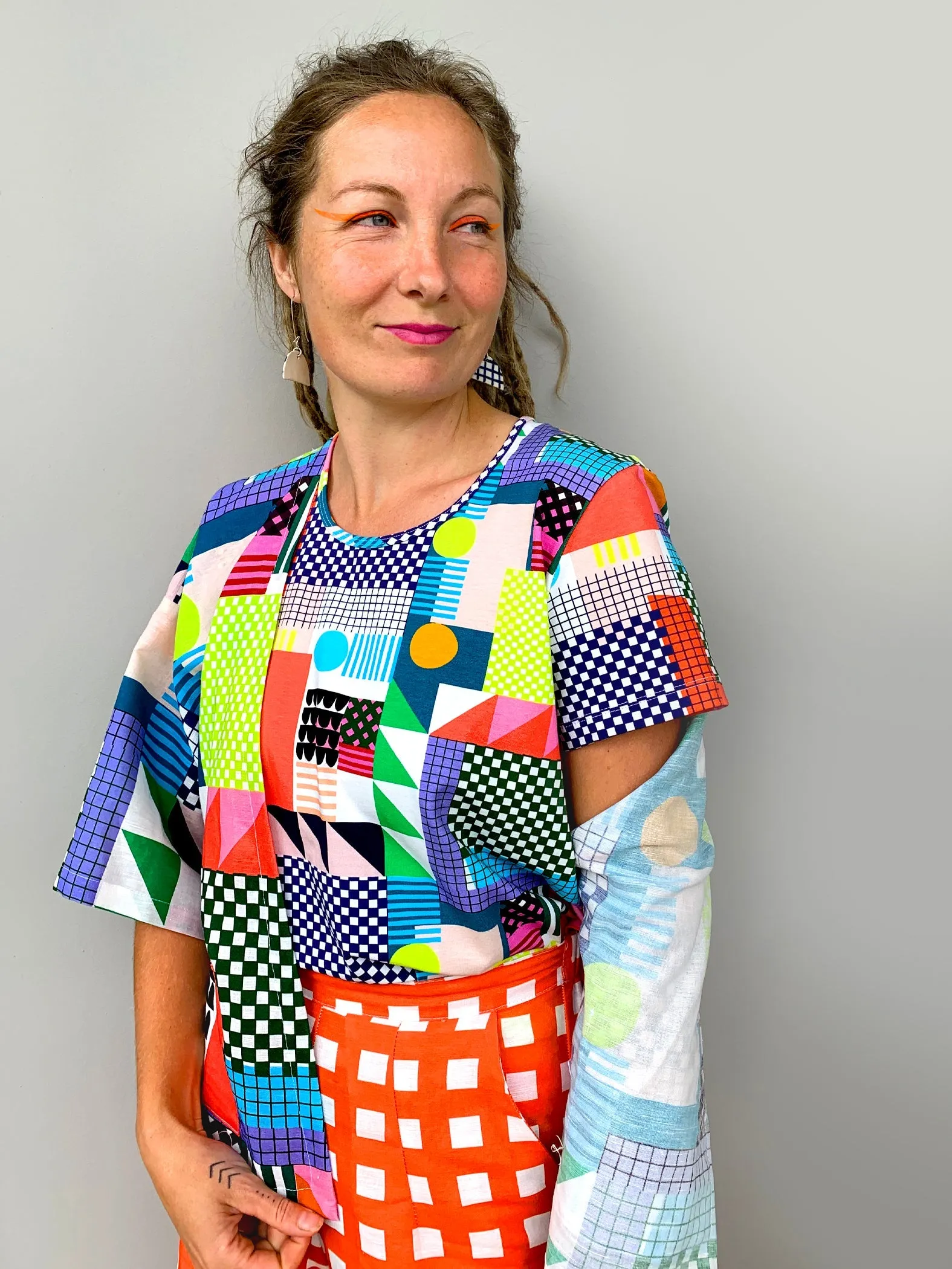 (SAMPLES) Luminous Kimono 100% linen cotton