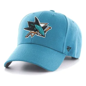 San Jose Sharks 47 Brand NHL MVP Adjustable Hat