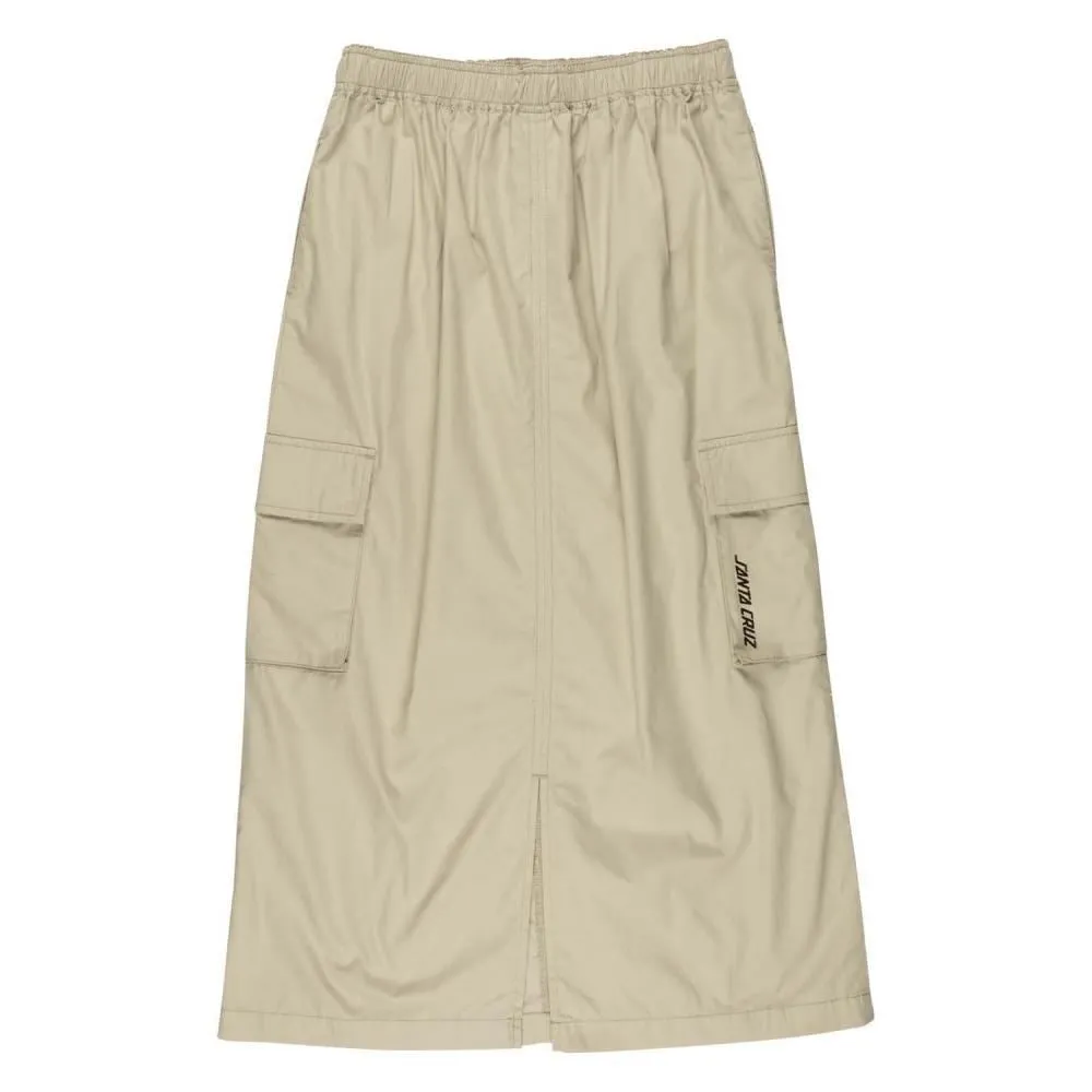 Santa Cruz Womens Skirt Strip Cargo Skirt - Silver