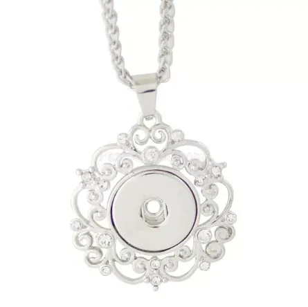 Scroll Pendant Necklace