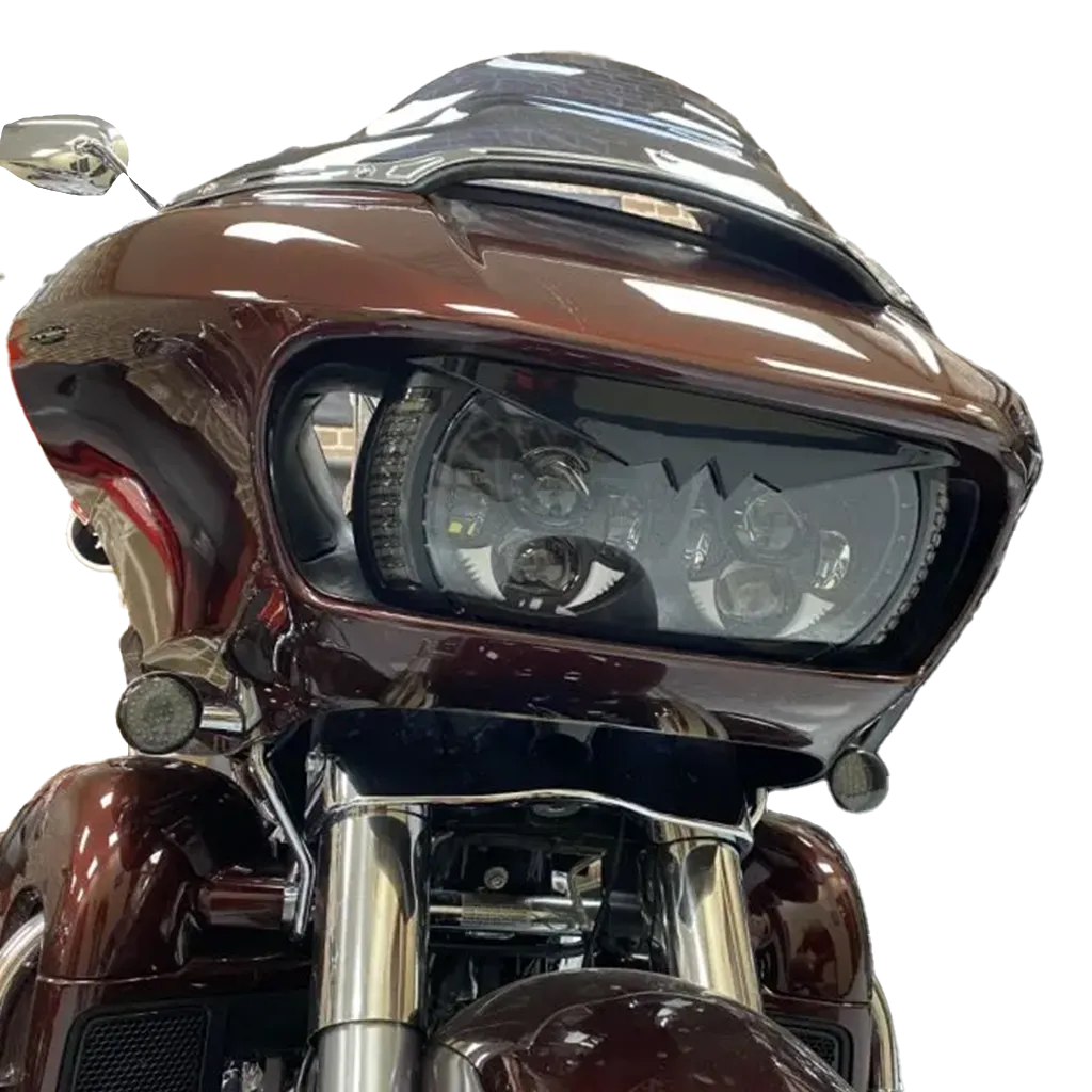 Smoked Turn Signal Bullet Style Lens Covers for Harley-Davidson®