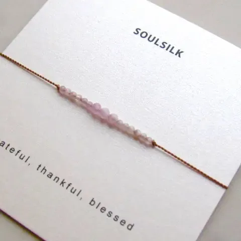 Soulsilk - Kunzite Bracelet