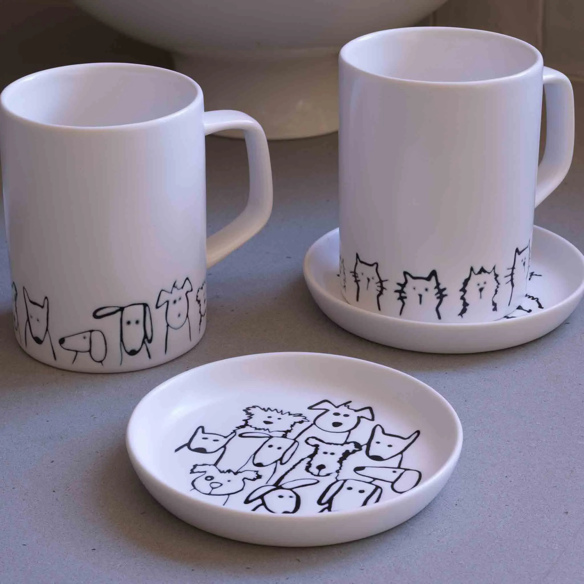Speckle and Spot by Ore’ Originals - Cuppa Color Mug | Random Cats