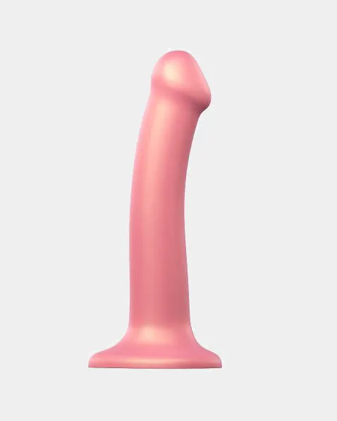 STRAP-ON-ME - MONO DENSITY DILDO METALLIC