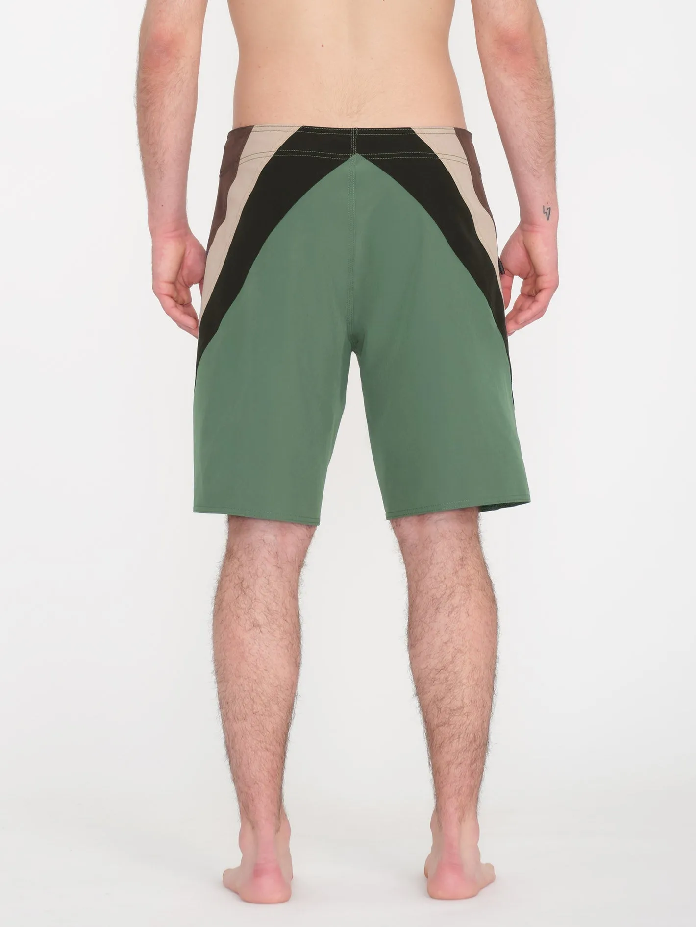 Surf Vitals J Robinson Mod 20" Boardshort - FIR GREEN