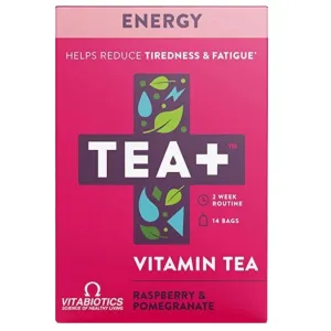 Tea  | Tea Plus ( ) Counter Display Unit - Energy Vitamin Tea | 14 Bags