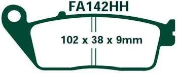 Triumph T100 Brake Pads - EBC Brakes
