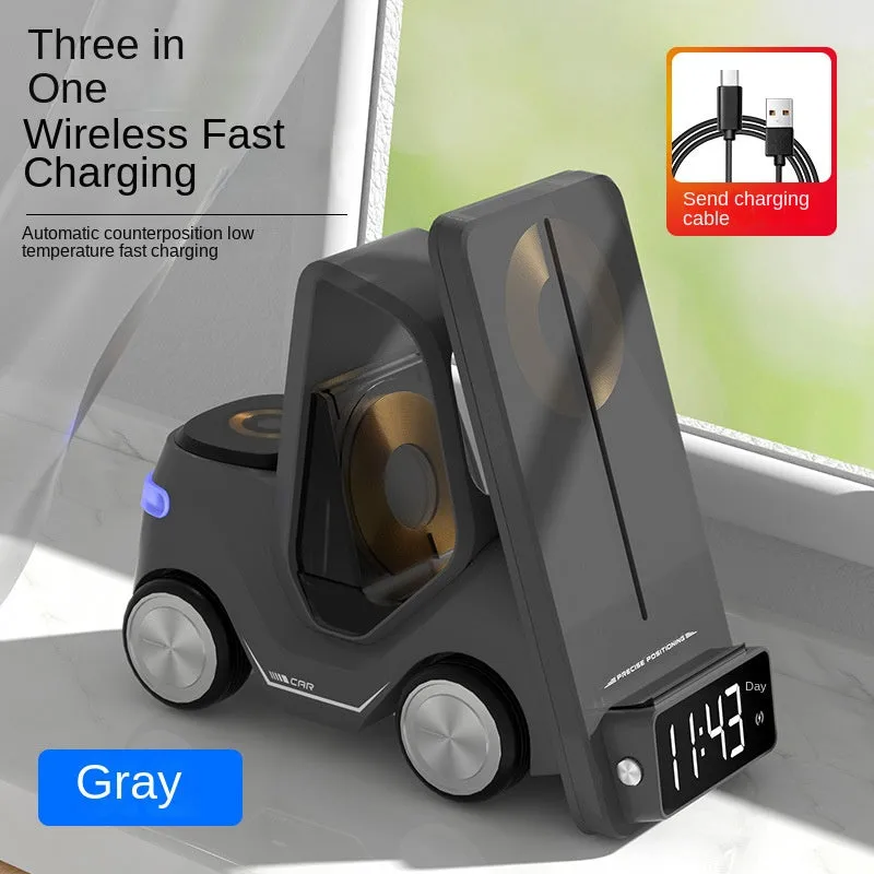Universal Multifunction QI 3 in 1 Magnetic Wireless Charger For iPhone