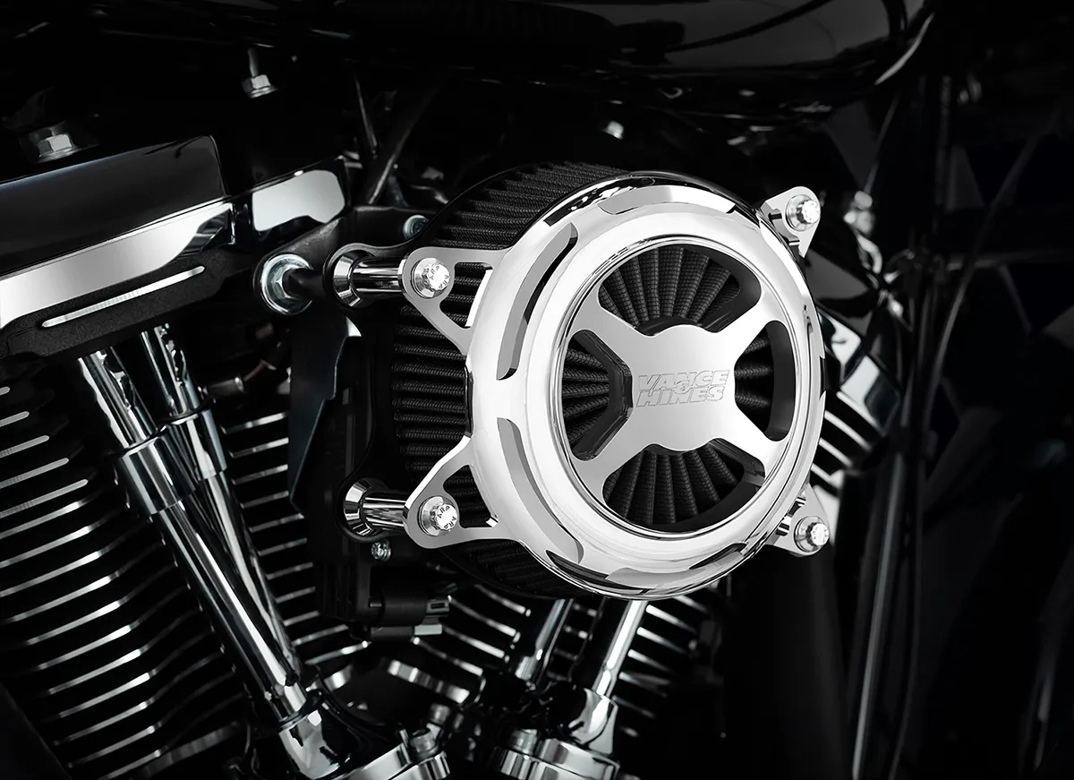 Vance & Hines 42043 VO2 X Air Intakes - Black