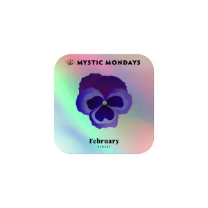 Violet Holo Sticker