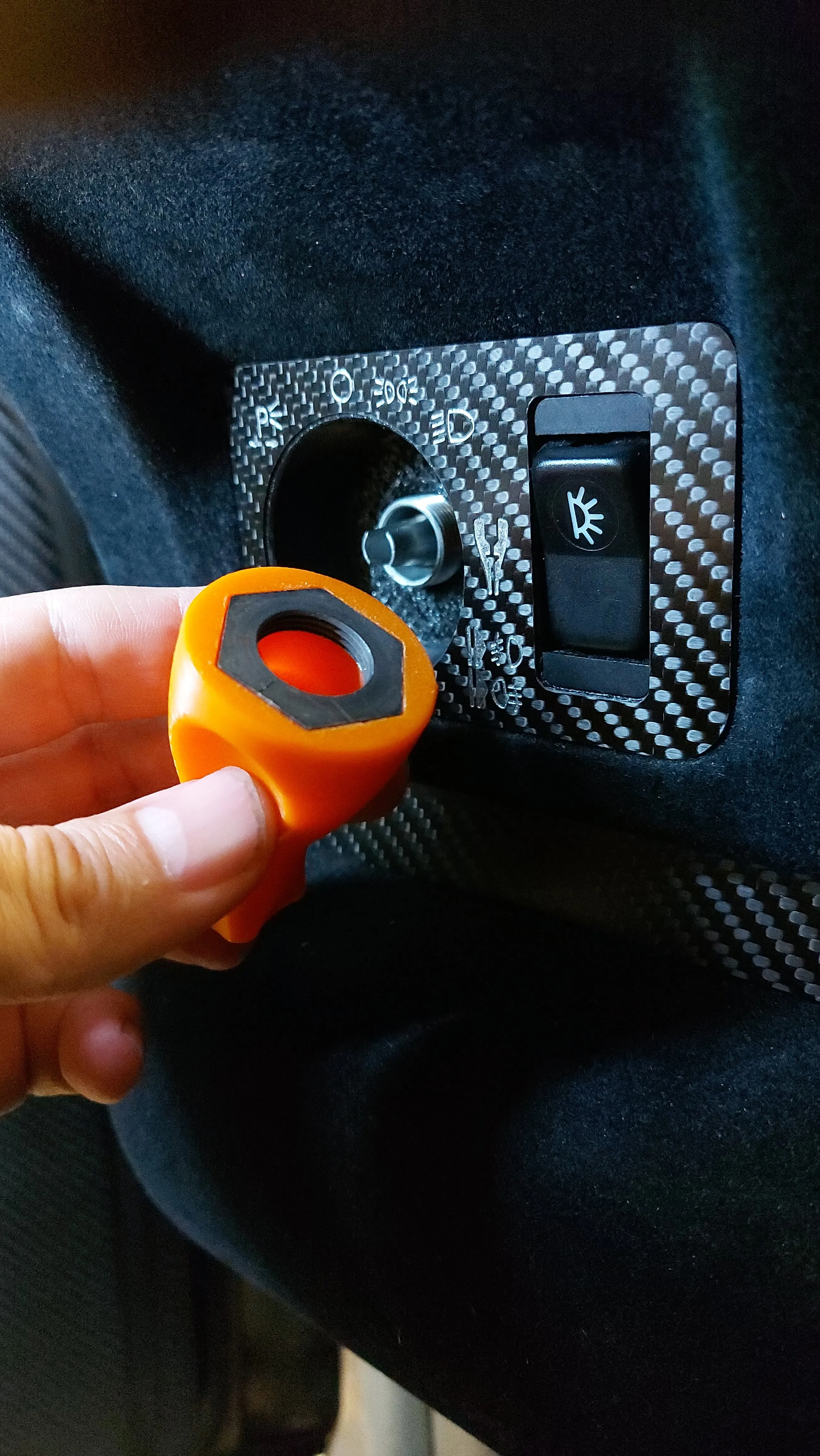 W201 - Headlight switch mod