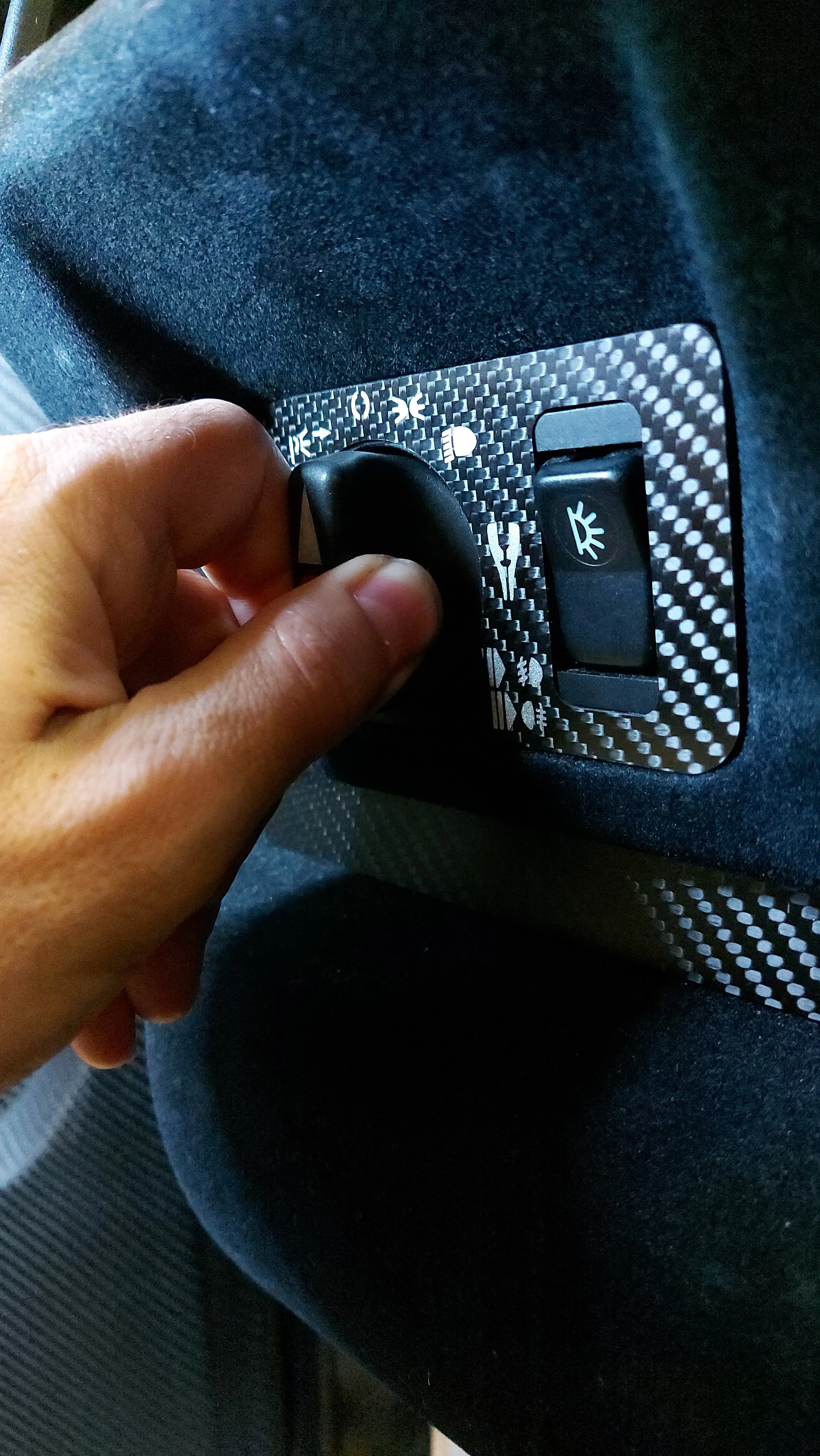 W201 - Headlight switch mod