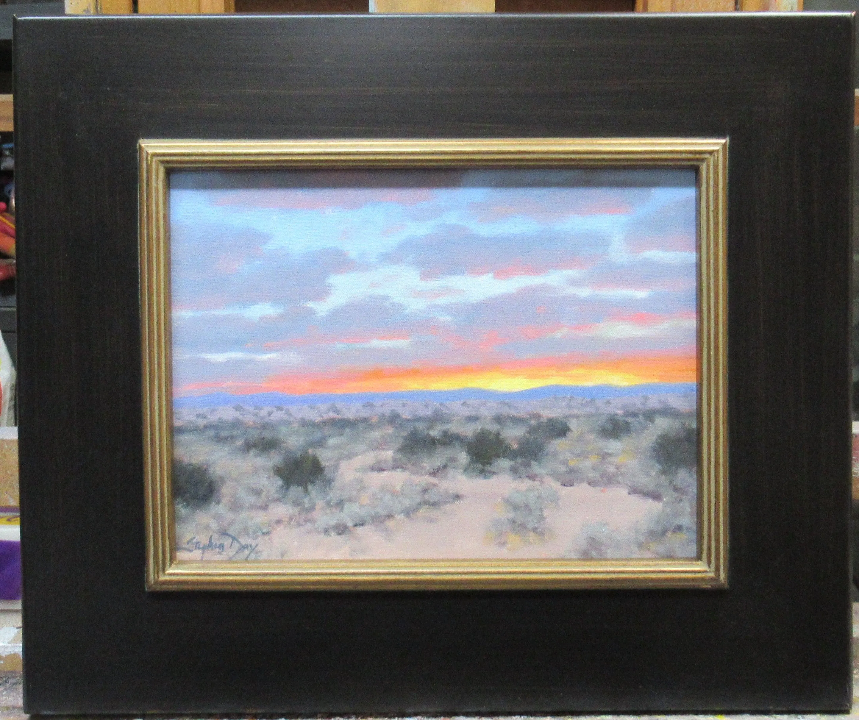 Wide Arroyo – Evening