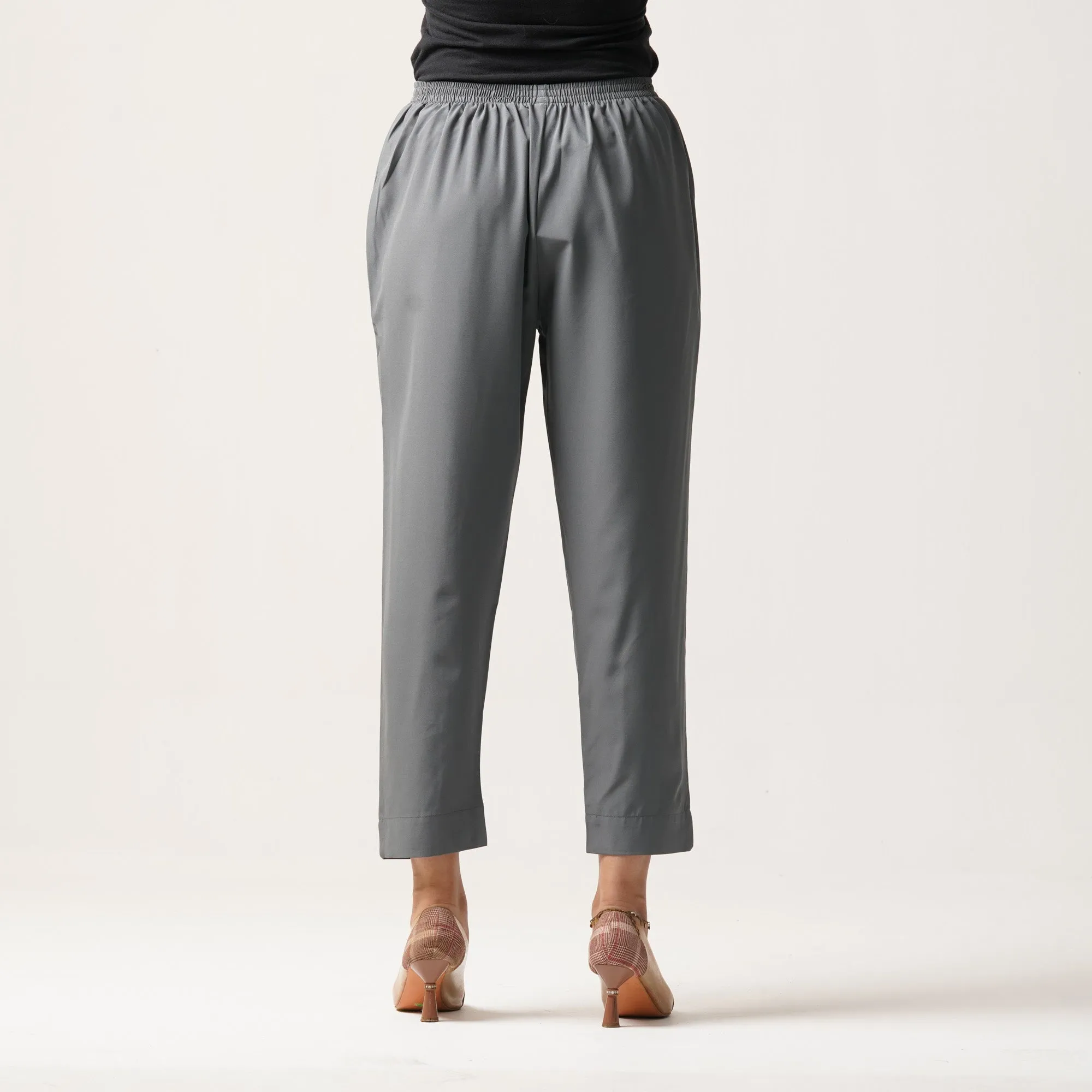 Womens Ethnic Bottom-Gray