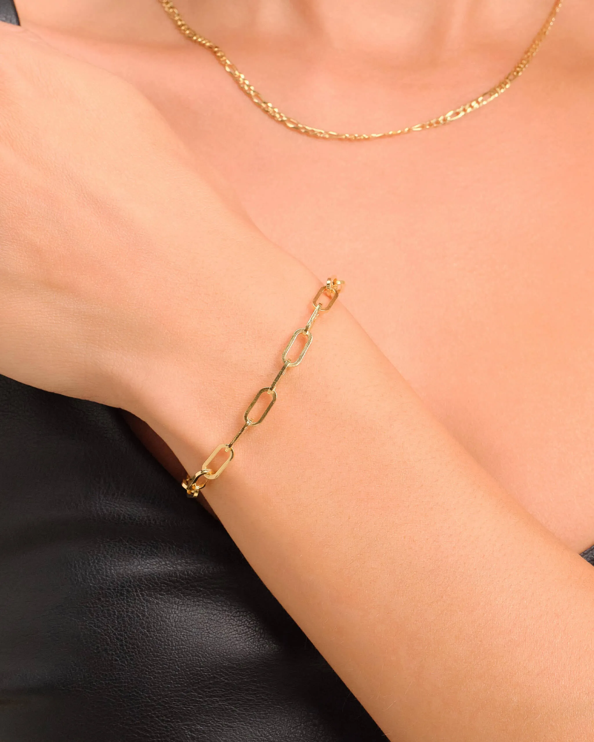 Women's Paperclip Chain Bracelet - 5mm