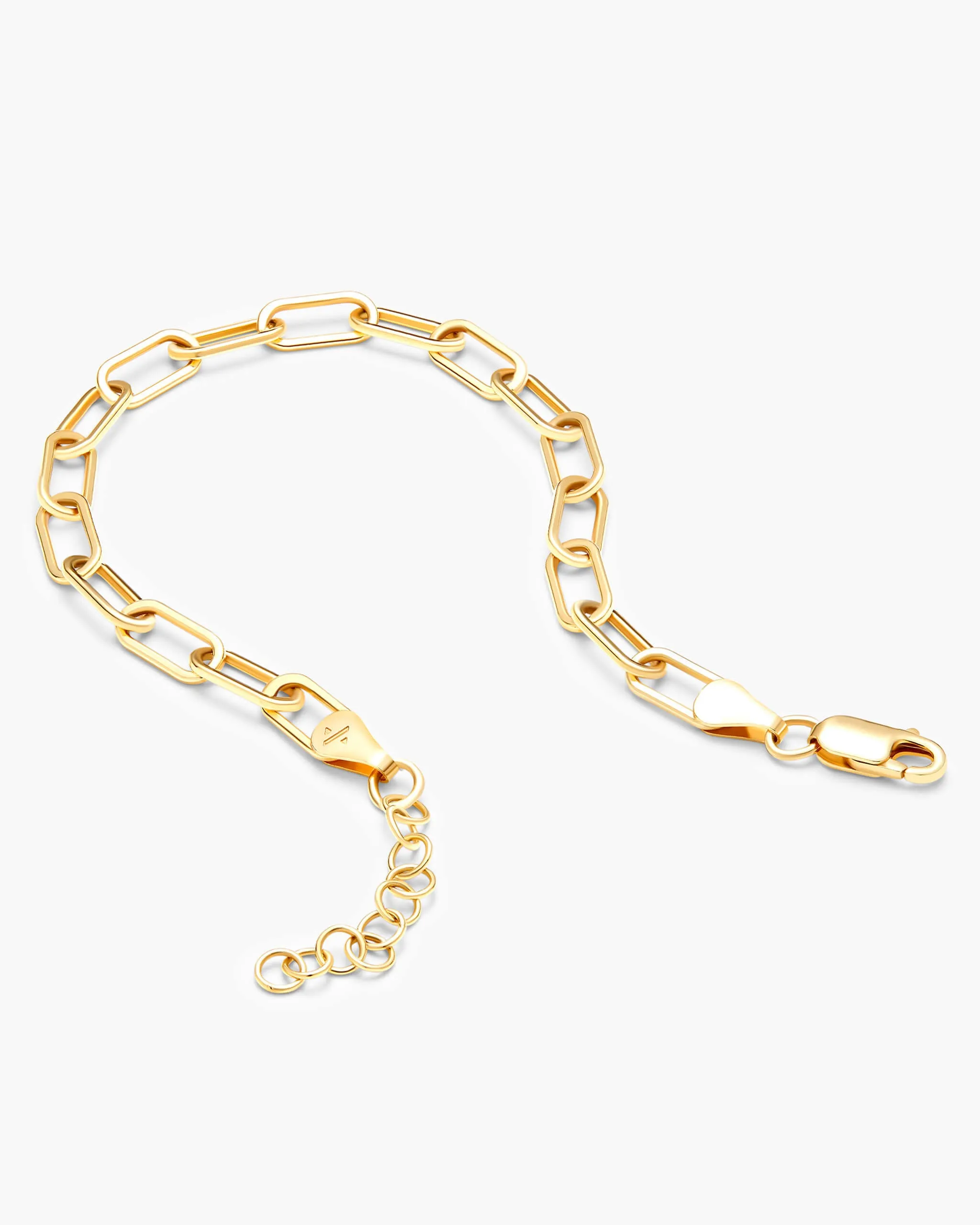 Women's Paperclip Chain Bracelet - 5mm